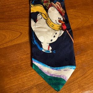 Save the children frosty the snowman novelty tie